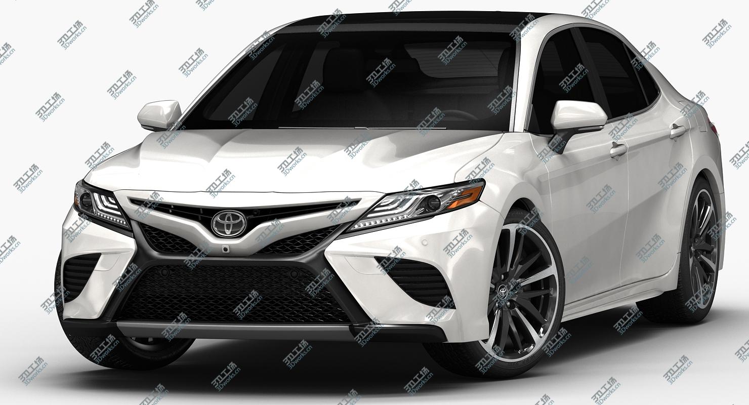 images/goods_img/2021040233/2018 Toyota Camry (Low Interior) 3D model/5.jpg